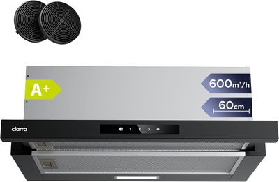 Lot de 2 Hottes Tiroir Téléscopique de la marque CIARRA - Mo…
