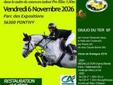 a poster advertising the event of the horse show