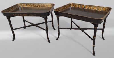 Plateau Bois 28x28x3 Cm Noir - Déco Ou Pratique