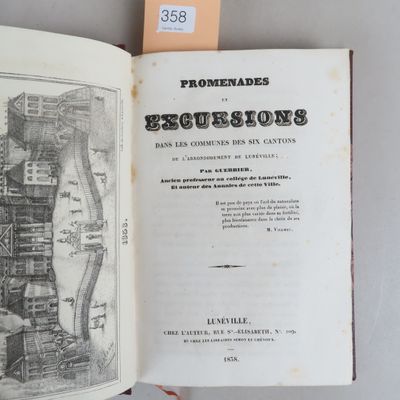GUERRIER (Antoine Sébastien) - Promenades et excursions dans…