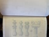 a picture of a drawing of a chess game on a table