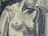une image d'un dessin d'une femme aux cheveux longs