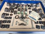 a blue box with a bunch of tools in it