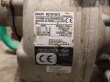 a close up of a machine with a label on it