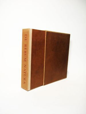 the book is brown and has a brown cover on it