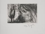 une image d'un dessin en noir et blanc d'un homme et d'une femme