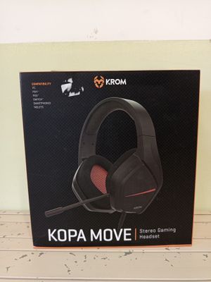 Casque de gaming de marque KROM - modèle : KOPA MOVE (Prod… - Photo 1
