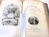 an open book with a picture of a man and a woman on it