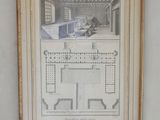 a picture of a drawing of a room in a house