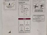 a white box with instructions on the side of it