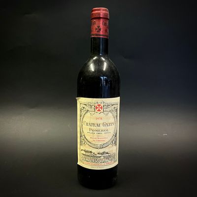 6 bouteilles de Château Gazin, Pomerol, 1978 - Photo 1