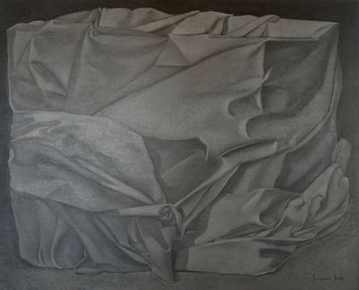 Jacques JOOS (1945-2021), "La Nuit", 1977, technique mixte s…