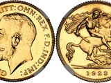 a close up of a gold coin with a man on a horse