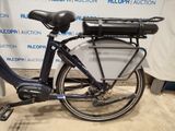 a bike with a basket on the back of it