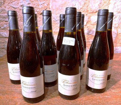 12 Demi-bouteilles Sancerre rouge 2018 - Photo 1