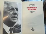 a book with a picture of a man in a suit and tie
