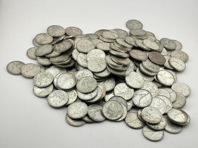 6 kilos de pièces de 5 Francs semeuse.