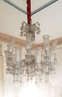 Travail Ottoman, début XXème, Important lustre en verre à 16… (photo 2)