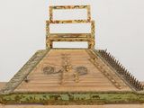 a small musical instrument that is sitting on a table