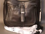 leather cross body bag with wrist strap and wrist strap