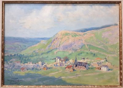 MADELINE Paul (1863-1920). "Les ruines de Metzeralbet le kio…