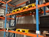 many shelves with different types of metal items on them