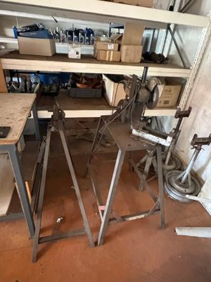 a picture of a workbench with a lot of tools