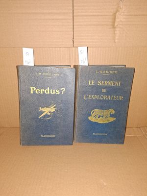 Lot de 2 , LG BINGER Le serment de l’explorateur