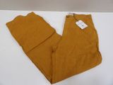 a close up of a pair of pants on a white surface