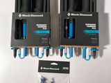 two black diamond screwdrivers are in a package on a white surface