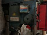 a machine that is sitting inside of a building
