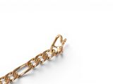an image of a close up of a chain on a white surface