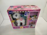 a box with a stuffed animal inside of it