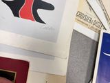 a person that is working on some type of art