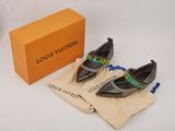 pair of louis vuitton women ' s shoes in a box