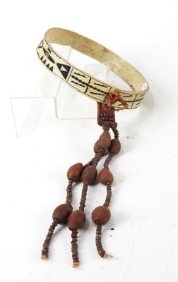 an image of a close up of a bracelet with beads on it