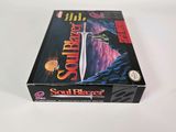 an image of a box with a sword on it on a white surface