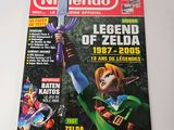 two nintendo magazine covers of the legend of zelda and the legend of zelda