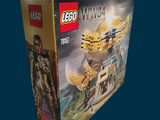 a box of legos with a picture of a soldier on it