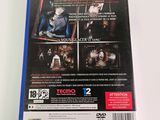 the back cover of a video game on a white surface
