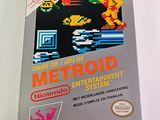 an old nintendo game box with a video game on it