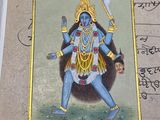 an image of a painting of a person holding a hammer