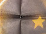 a picture of a poster of a man with a star on it