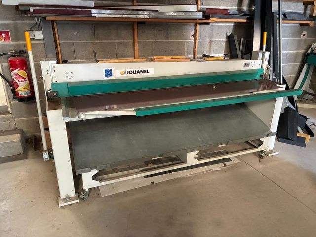 Cisaille guillotine à zinc manuelle JOUANEL CGM 2050 de 2021 