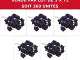 vendu par lot de 5 x 7 mm soft, 360 unités
