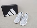 the adidas sneakers are in a box and ready to be worn