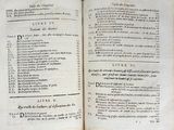 an open book that has a list of things on it