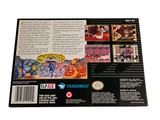 the back cover of a video game box with a picture of a cartoon character on it