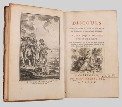 ROUSSEAU (Jean-Jacques) - Discours sur l'origine et les fond…