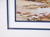 a picture of a painting hanging on the wall of a room